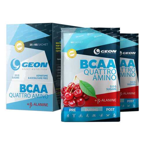 Geon BCAA Quatro Amino 150 г вишня в Декатлон