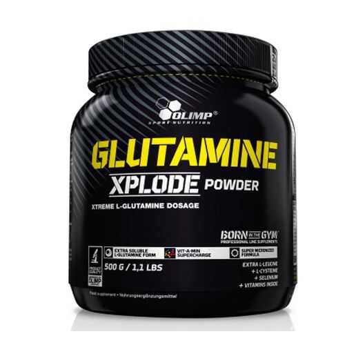 Глютамин, OLIMP Glutamine Xplode (ананас), 500 г в Декатлон