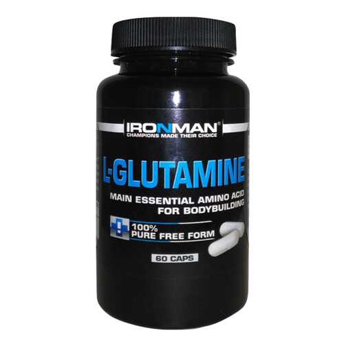 Ironman L-Glutamine 60 капсул без вкуса в Декатлон