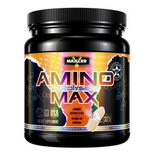 Maxler Amino Max Hydrolysate 325 таблеток без вкуса в Декатлон