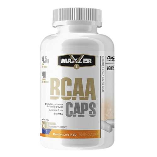 Maxler BCAA Capsules 240 капсул без вкуса в Декатлон