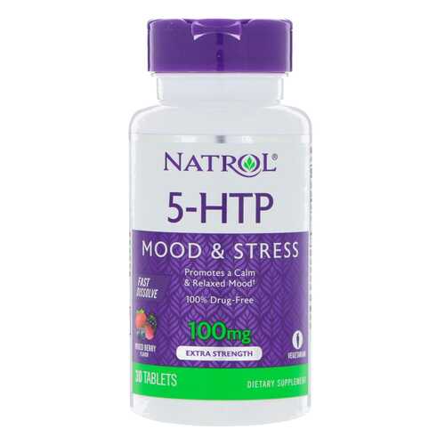 Natrol 5-HTP 30 таблеток ягоды в Декатлон