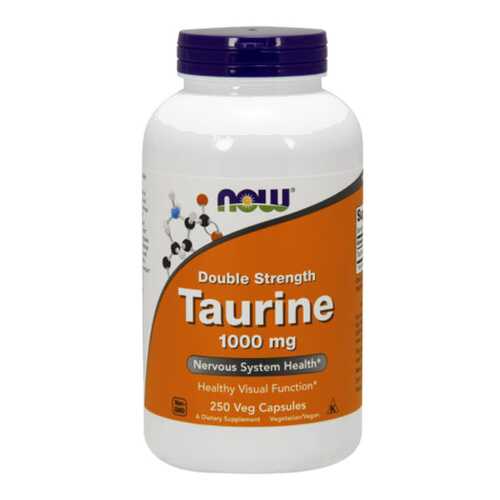 NOW Sports Double Strength Taurine 1000 250 капсул без вкуса в Декатлон