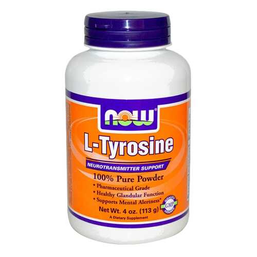 NOW Sports L-Tyrosine Powder 113 г без вкуса в Декатлон