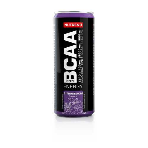 Nutrend BCAA Energy 330 мл цитрус с асаи в Декатлон