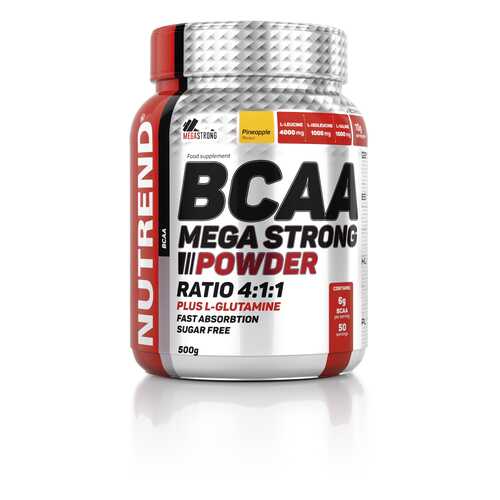 Nutrend BCAA Mega Strong 500 г ананас в Декатлон