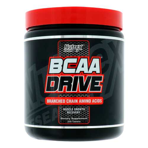 Nutrex BCAA Driva Black 200 таблеток без вкуса в Декатлон