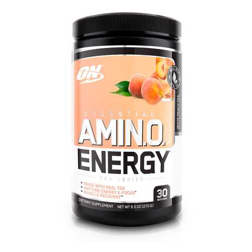 Optimum Nutrition Amino Energy Tea Series, 270 г, вкус: белый персиковый чай в Декатлон