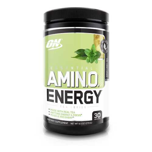 Optimum Nutrition Amino Energy Tea Series, 270 г, вкус: сладкий мятный чай в Декатлон