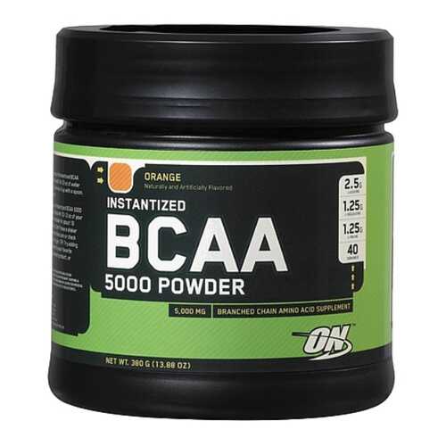 Optimum Nutrition BCAA 5000 380 г апельсин в Декатлон