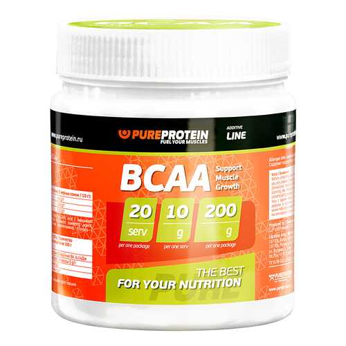 PureProtein BCAA 200 г апельсин в Декатлон