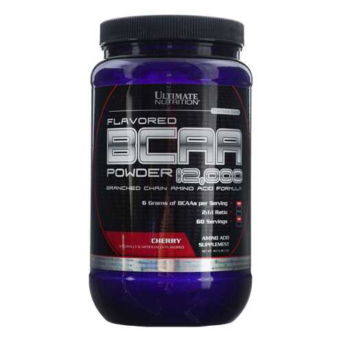 Ultimate Nutrition BCAA 12000 457 г вишня в Декатлон