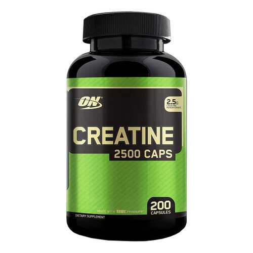 Optimum Nutrition Creatine Monohydrate 2500 200 капсул без вкуса в Декатлон