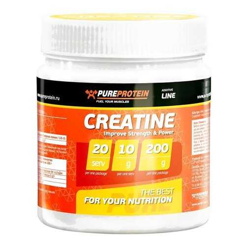 PureProtein Creatine With Transport System 200 г апельсин в Декатлон