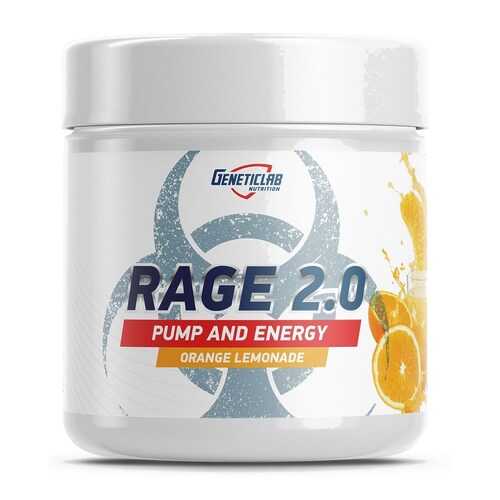 GeneticLab Nutrition Rage 2.0 Pump And Energy 240 г (вкус: фанта) в Декатлон