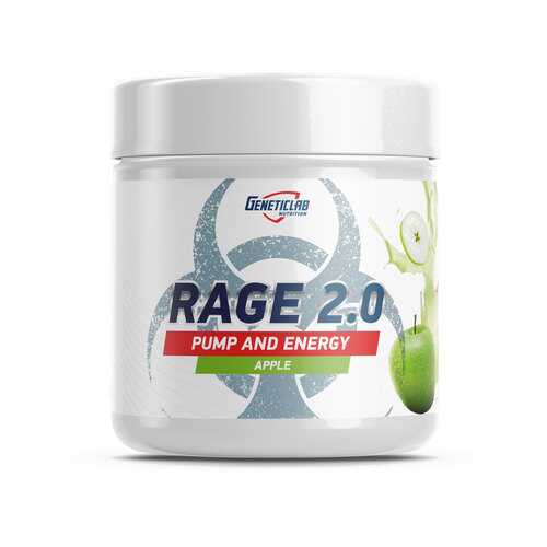 GeneticLab Nutrition Rage 2.0 Pump And Energy 240 г (вкус: яблоко) в Декатлон