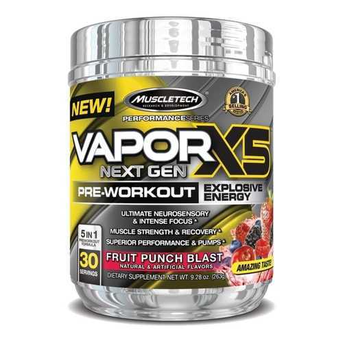 Muscletech Vapor X5 Next Gen 228g (228 г), Фруктовый пунш. в Декатлон