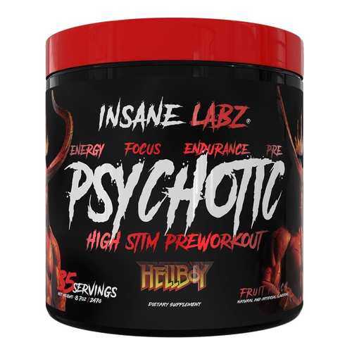 Предтренировочный комплекс Insane Labz Psychotic Hellboy Edition 250 г fruit punch в Декатлон