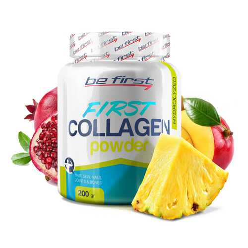 Коллаген Be First First Collagen в порошке 200 г, экзотик в Декатлон