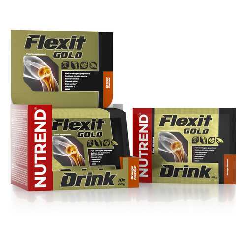 Напиток NUTREND Flexit Gold Drink (10 пак x 20 г) апельсин в Декатлон