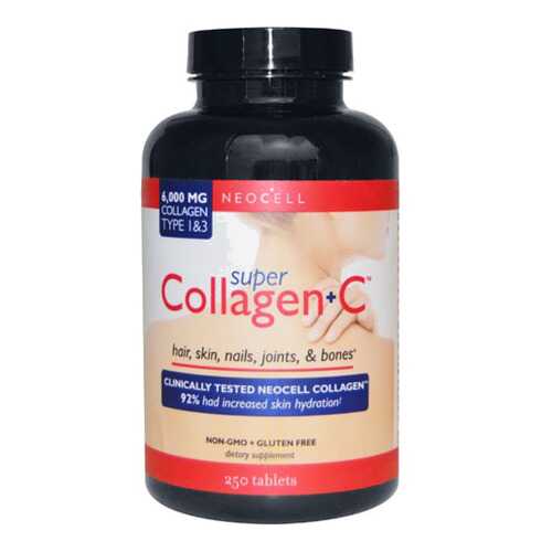 Супер коллаген с витамином C - Neocell Super Collagen C (250 таблеток) в Декатлон