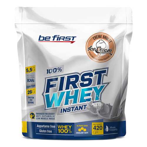 Be First First Whey Instant, 420г (крем-брюле) в Декатлон