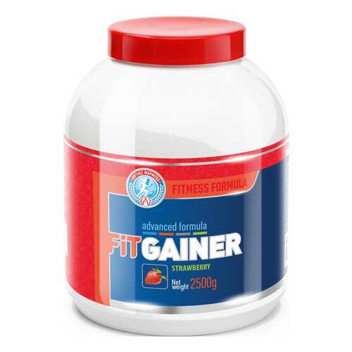 Гейнер АКАДЕМИЯ-Т Fitness Formula Fit Gainer 2500 г клубника в Декатлон