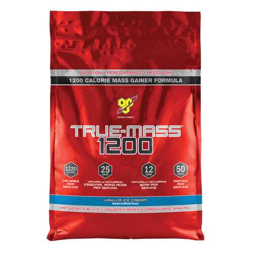 Гейнер BSN True-Mass 1200 4650 г Vanilla в Декатлон