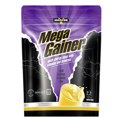 Гейнер Maxler Mega Gainer 1000 г Vanilla в Декатлон