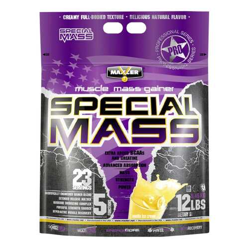 Гейнер Maxler Special Mass Gainer 2700 г Vanilla Ice-Cream в Декатлон