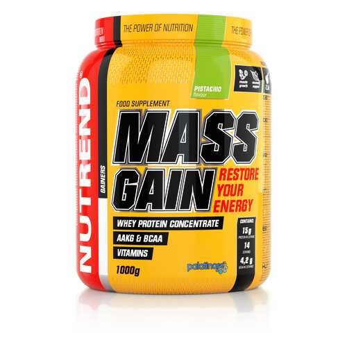 Гейнер NUTREND Mass Gain (1.0 кг) фисташковый в Декатлон