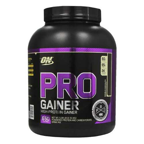 Гейнер Optimum Nutrition Pro Gainer 2310 г Double Chocolate в Декатлон