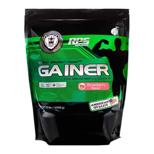 Гейнер RPS Nutrition Premium Mass Gainer 2268 г Strawberry в Декатлон