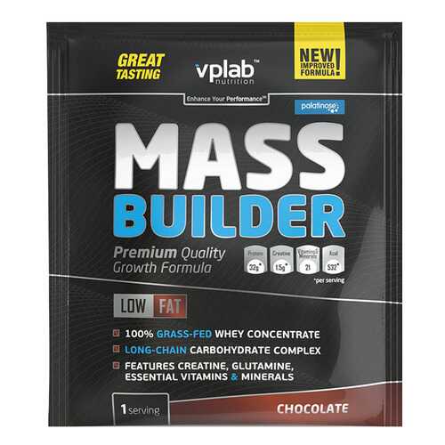 Гейнер VPLab Mass Builder 100 г Chocolate в Декатлон