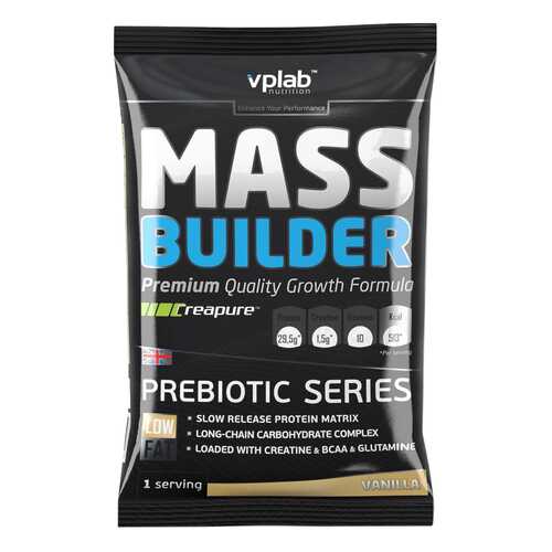 Гейнер VPLab Mass Builder 100 г Vanilla в Декатлон