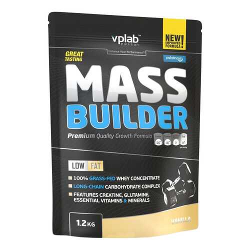 Гейнер VPLab Mass Builder 1200 г Vanilla в Декатлон