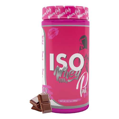 Изолят протеина ISO WHEY 100%, вкус «Шоколад», 300 гр, Pink Power в Декатлон