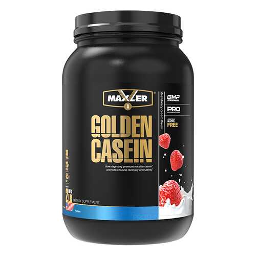 Казеиновый протеин MAXLER Golden Casein 908 гр (Клубника) в Декатлон