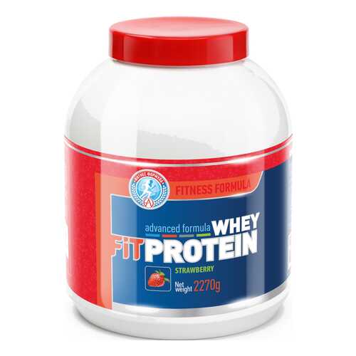 Протеин АКАДЕМИЯ-Т Fitness Formula Fit Whey Protein 2270 г Strawberry в Декатлон