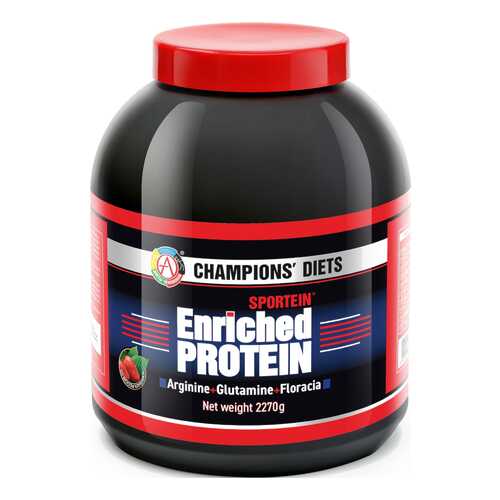 Протеин АКАДЕМИЯ-Т Sportein Enriched Protein 2270 г Strawberry в Декатлон