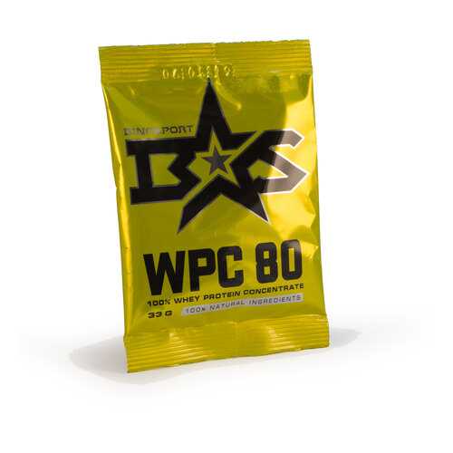 Протеин BINASPORT WPC 80 WHEY PROTEIN (33 г,Имбирный пряник) в Декатлон