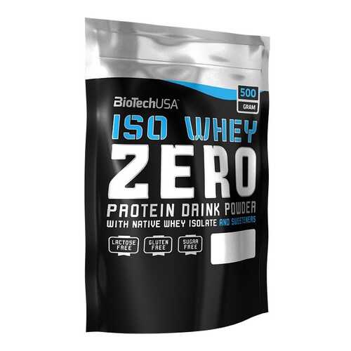 Протеин BioTech Iso Whey Zero 500 г Cookies & Cream в Декатлон