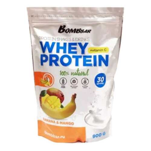 Протеин Bombbar Whey Protein 900 г Banana & Mango в Декатлон