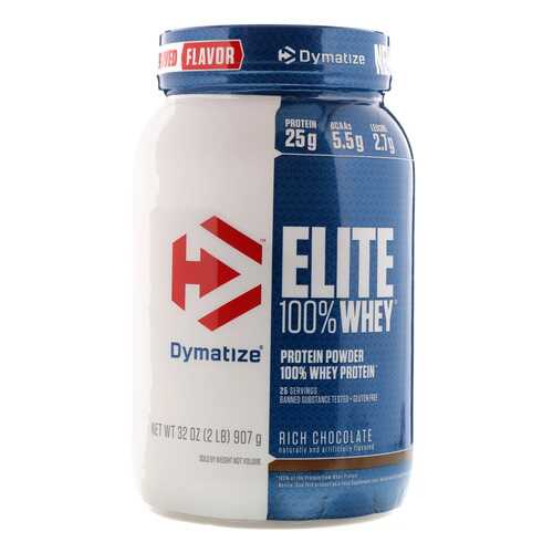 Протеин Dymatize Nutrition Elite Whey 907 г Rich Chocolate в Декатлон