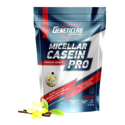 Протеин GeneticLab Nutrition Micellar Casein Pro 1000 г Vanilla в Декатлон