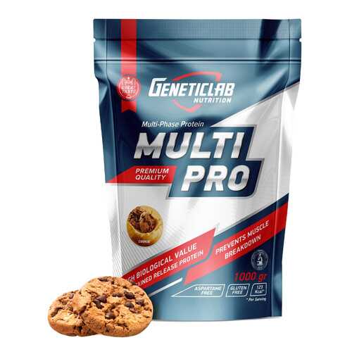 Протеин GeneticLab Nutrition Multi Pro 1000 г Cookie в Декатлон