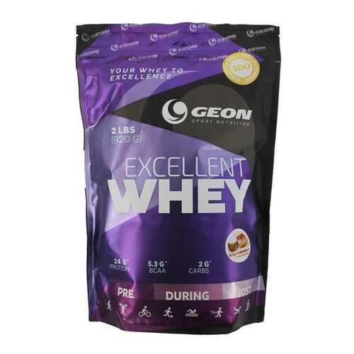 Протеин Geon Excellent Whey 920 г карамель-чизкейк в Декатлон