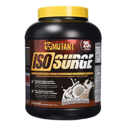 Протеин Mutant Iso Surge 2270 г Coconut Cream в Декатлон