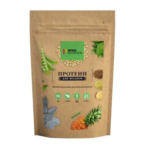 Протеин Newa Nutrition Растительный для веганов Ананас 700г в Декатлон