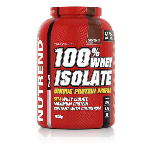 Протеин NUTREND 100% Whey Isolate (1.8 кг) шоколад в Декатлон